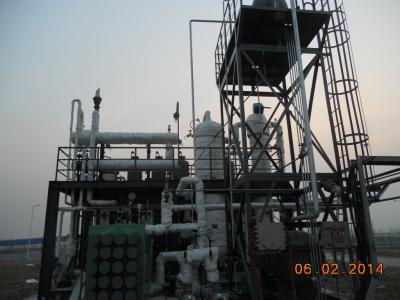 China planta del hidrógeno de 200Nm3 PSA de la unidad de la generación del hidrógeno del metanol en venta
