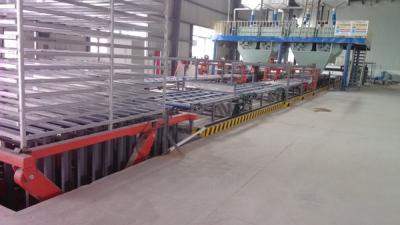 China full automatic Fiber Cement Board Production Line 1500 Sheets Production capacity for sale