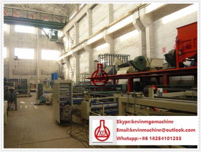 China Light Weight EPS Wall Panel Fiber Cement Board Production Line High Automatization Degree for sale