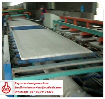 China Cadena de producción industrial del tablero del MgO, material de construcción frío de la presión que hace la maquinaria en venta