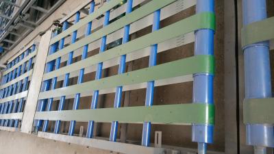 중국 실내 외부 건축을 위한 기계를 만드는 녹색 건축재료 벽면 판매용