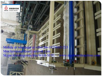 中国 調節可能なパネルの厚さの耐火性の高いマグネシウムMgO板生産ライン 販売のため