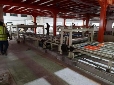 Chine Panneau de MgO   machine pour  Stratification  Chaîne de production de processus profonde de film de PVC à vendre