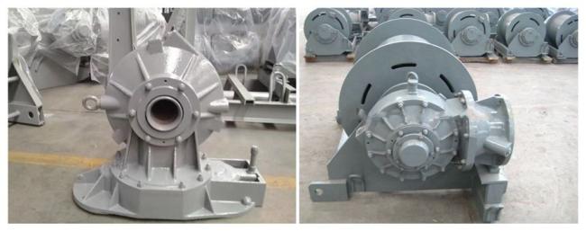 Picture of tower crane hoisting reducer