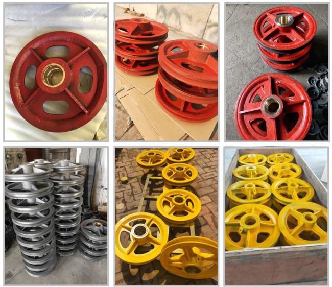 Tower crane rope pulley Tower crane rope pulley