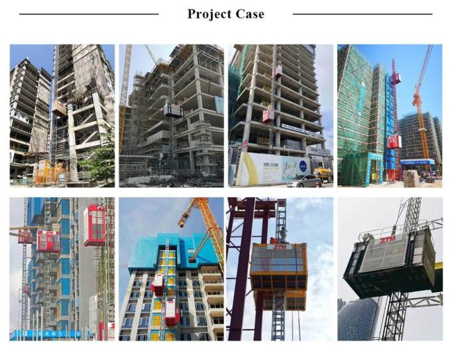 9.ZTM construction hoist export project 9.ZTM construction hoist export project