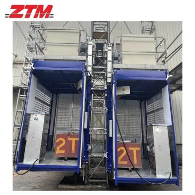 China Double Cage High Speed Passenger Hoist for sale