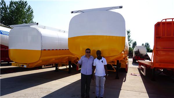 3 axles tanker trailer