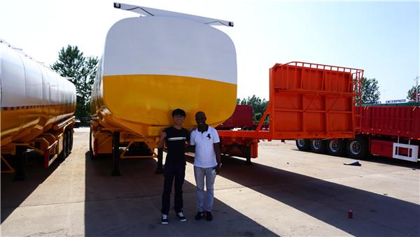 3 axles 54000liters tanker trailer