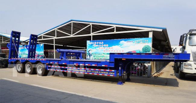 low bed trailer