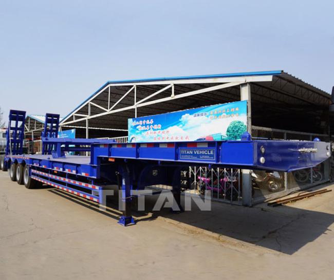 low bed trailer