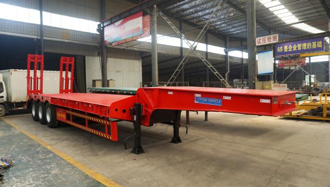 low bed trailer