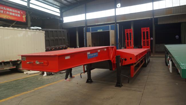 low bed trailer