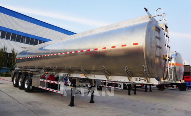 TITAN 30/35cbm diesel fuel semi tanker truck trailer specifications