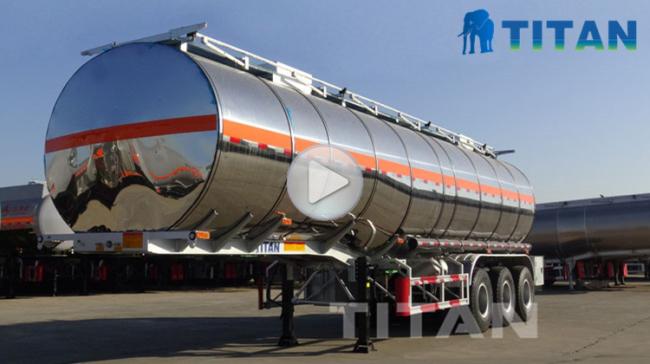20CBM/20000 Liter acid Tank Trailer sulfuric acid Tanker Semi Trailer tank trailer