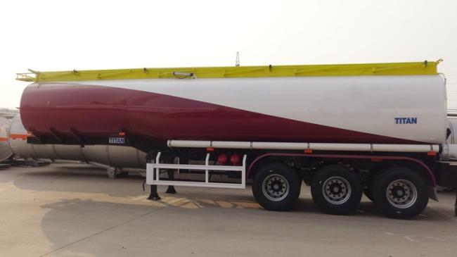 45,000 Litres Capacity Fuel Tanker Trailer to Carry Diesel/Petrol/Oil