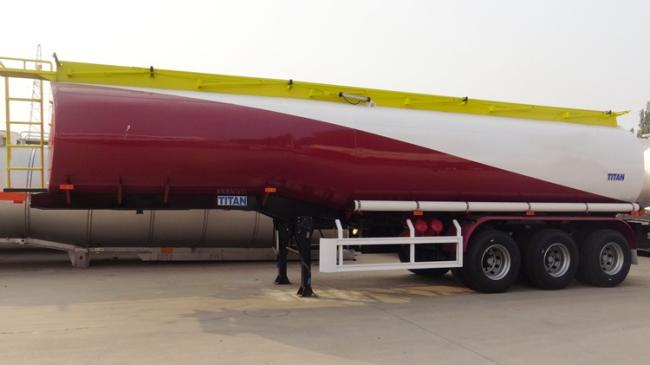 45,000 Litres Capacity Fuel Tanker Trailer to Carry Diesel/Petrol/Oil