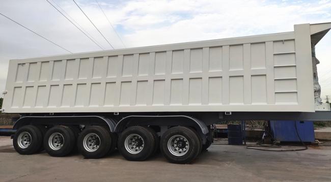 5 Axle 35cbm New Rear Tractor Dump Truck for Sale