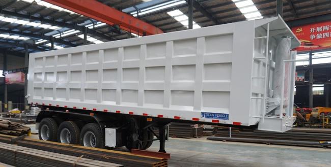 3 Axle 80 Tons Heavy Duty Tipper Dump Truck Trailers for Sale