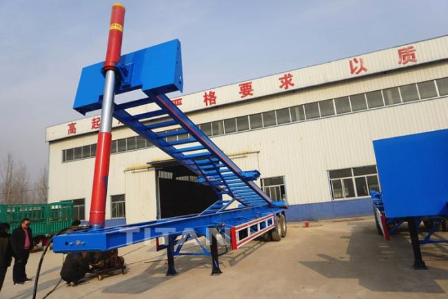 3 Axle 40ft Container Tipper Chassis Trailer for Sale in Nigeria