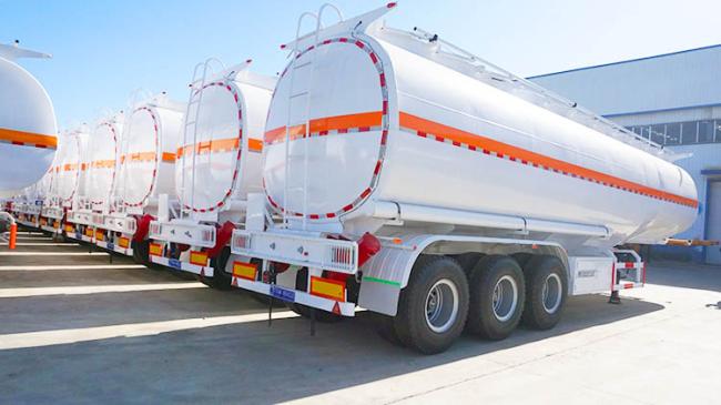 TITAN 3 Axle 45000 Liters Fuel Tank Semi Trailer for Sale in Guyana