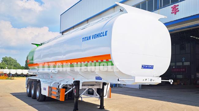 TITAN 3 Axle 42000 liters Diesel Water Oil Fuel Tanker Trailer for Sale in DR Congo