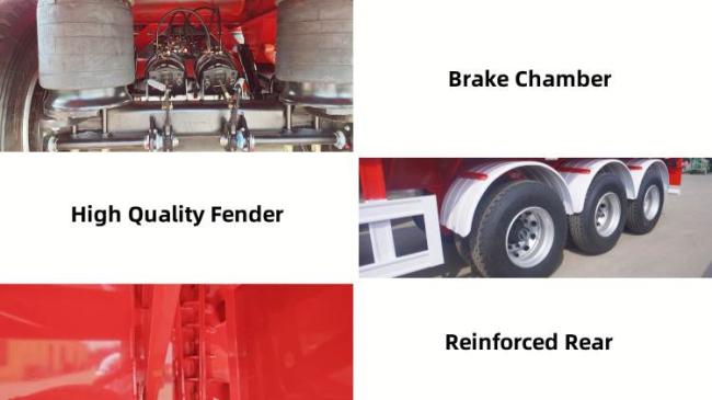 TITAN 3 Axle 40 Ft Flatbed Semi Trailers for Sale Near Me