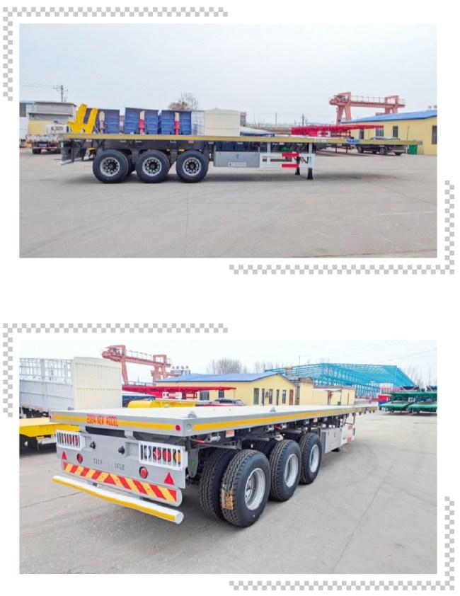 3 Axle 40 Ft Flatbed Trailer for Sale Near Me