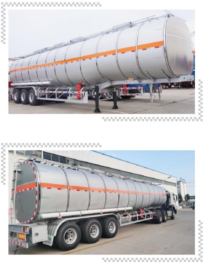 TITAN 3 Axle 50000L Stainless Steel Tanker for Sale Stainless Tankers for Sale
