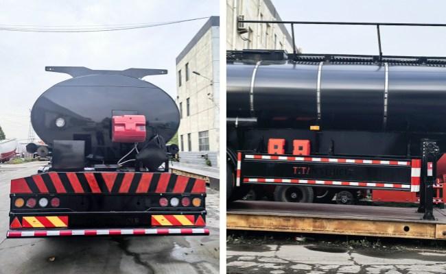 TITAN 38CBM Liquid Asphalt Tanker Trailers for Sale Asphalt Tank Trailer