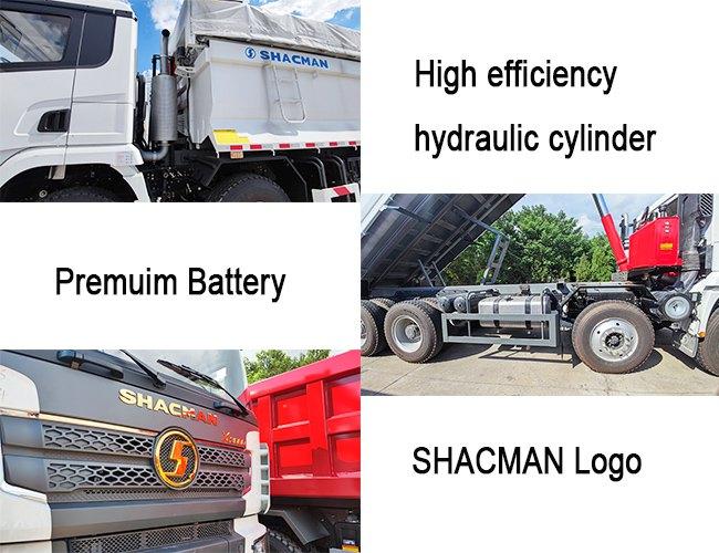 TITAN F3000 Shacman Dump Truck Price 6x4 Dump Truck
