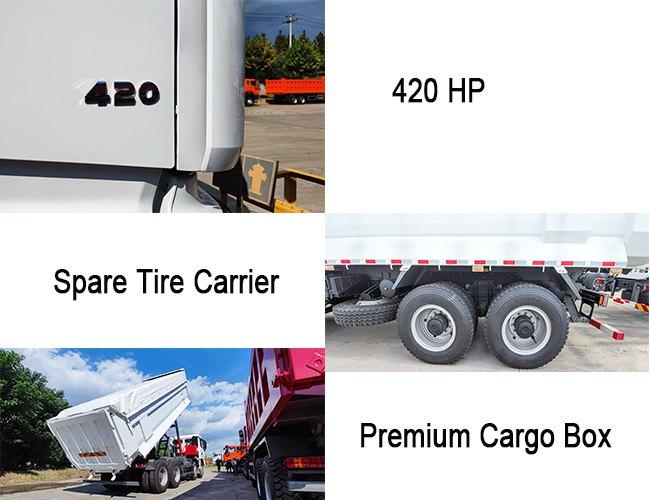 TITAN F3000 Shacman Dump Truck Price 6x4 Dump Truck
