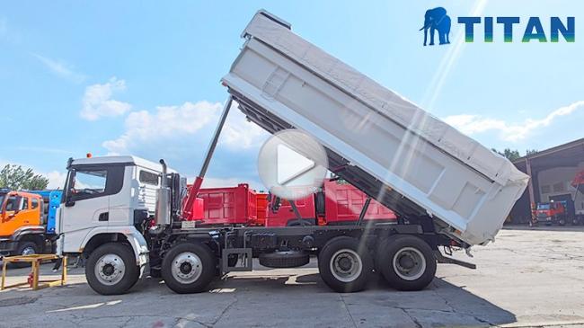 TITAN F3000 Shacman Dump Truck Price 6x4 Dump Truck