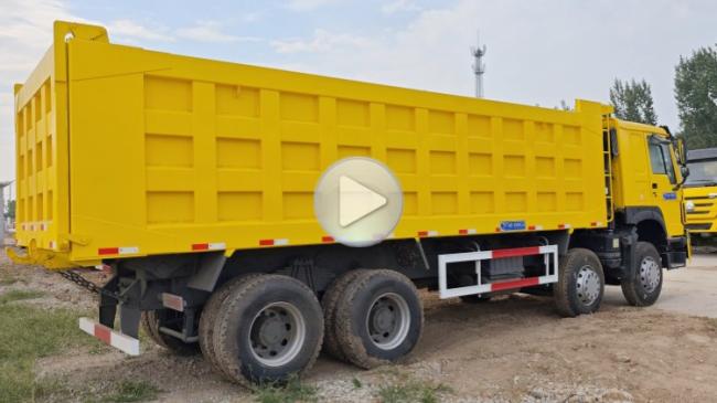 TITAN Howo Truck 2023 Pre Owned Dump Trucks for Sale Pre Owned