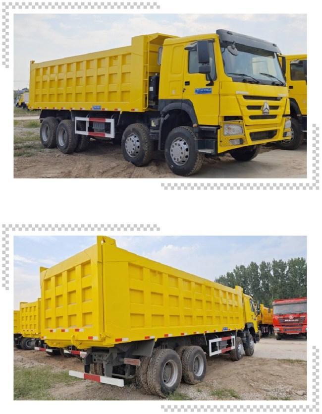 TITAN Howo Truck 2023 Pre Owned Dump Trucks for Sale Pre Owned