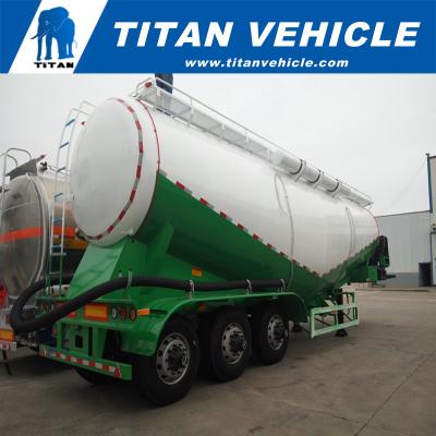 China buy tri-axle dry bulk cement tank semi trailer | shandongTitan Vehicle company for sale
