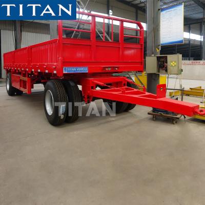 China 30 tonne 2 axle drawbar trucks and trailers for sale-TITAN Vehicle for sale