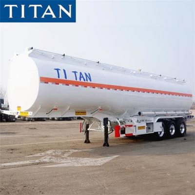 China 42000 Litres Capacity Tanker Oil Fuel Trailer for Sale Factory Best Price for sale