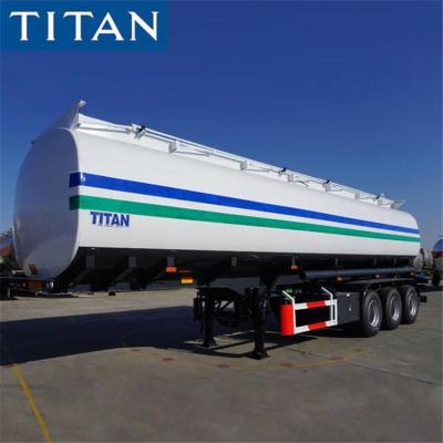 China 45000 Litres Fuel Tankers Trailer Dimensions Tanker Price Transport for sale
