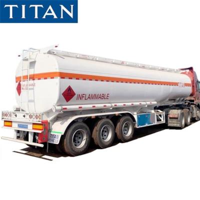 China 45000 Liters Tri Axle Petrol Truck Tanker Trailer for Sale Transport Fuel for sale