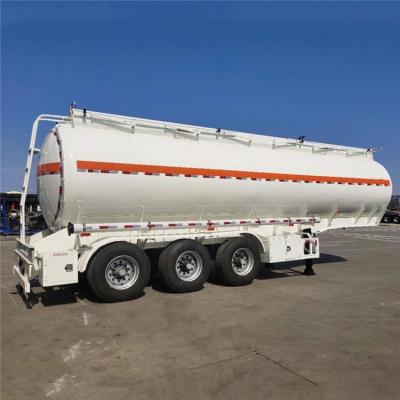 China Tri Axle 45000 Liters Aluminum Tanker Trailer for Sale with Best Price for sale