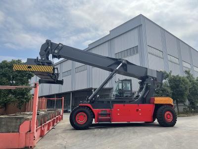 China 45000kgs Load Container Reach Stacker With CUMMINS Engine for sale
