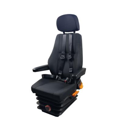 China 4 Point Seat Belt Mechanical Suspension For Heavy Duty Truck Tour Bus Driver Seat for sale