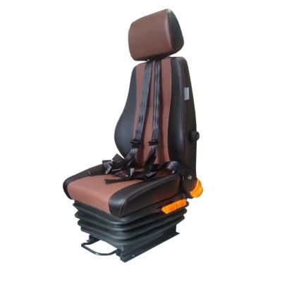 China Static Seat Heating Ventilation Truck Tour Bus Portal Crane Driver Seat for sale