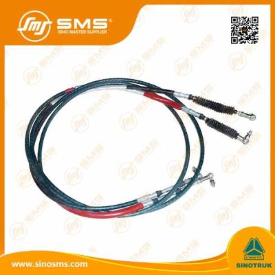 China WG9725240112/0113 Gear Shift Cable Assembly/Black Sinotruk Howo Truck Gearbox Spare Parts for sale