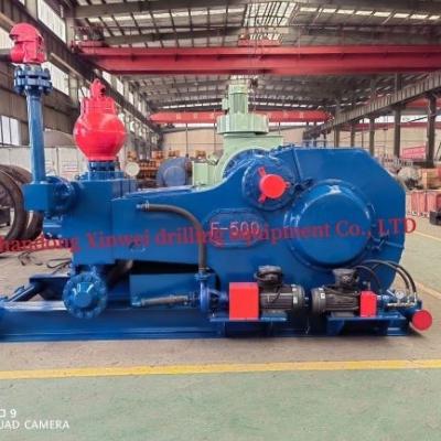 China F-500 Electric or Diesel Driven Drilling Mud Pump with 165 SPM Stroke Per Minute for sale