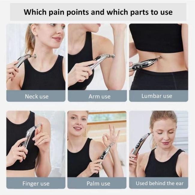 Electronic Acupuncture Massage Pen Pulse Dredging