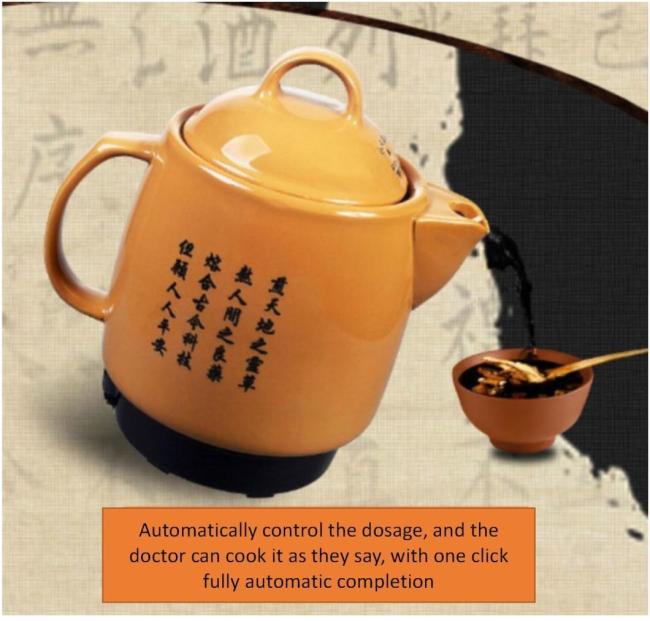 Traditional Chinese Medicine Soup Pot