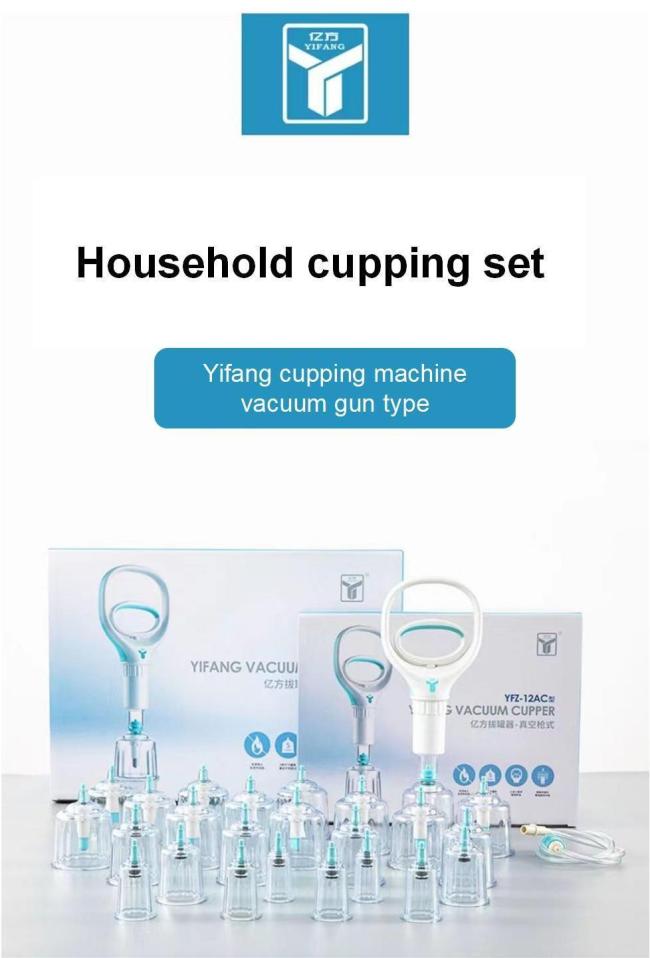 Moisture Absorption Vacuum Cupping Set for Beauty Salon