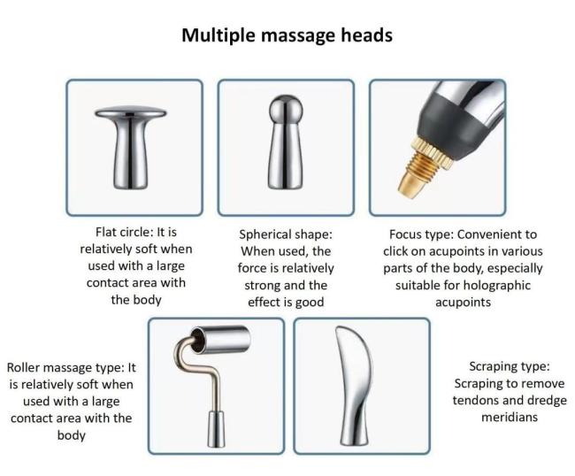 Wireless Electronic Acupuncture Pen for Pain Relief Massage